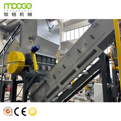 PE PP Bottle Cleaning Machine HDPE Bottle Flakes Drying Machine