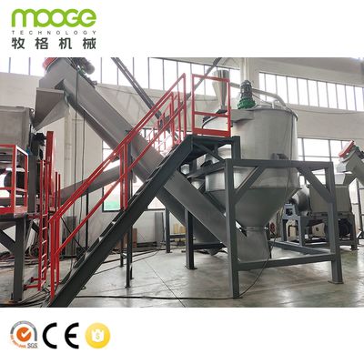 Waste Plastic Crushing Washing Drying Pet Bottle Recycling Line