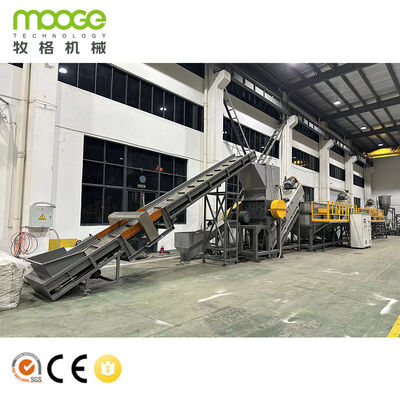 Used PE LDPE LLDPE Mulching Film Washing and Recycling Line