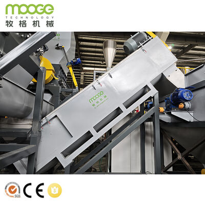 PE Film Crushing Recycling Plastic PP Bag Scraps Washing Line