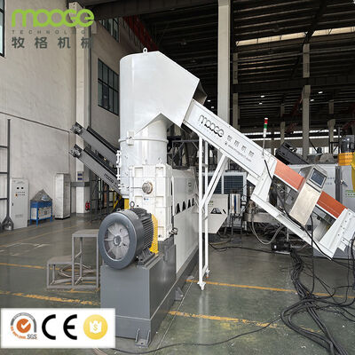 Automatic PP PE Plastic Film Granulator Machine