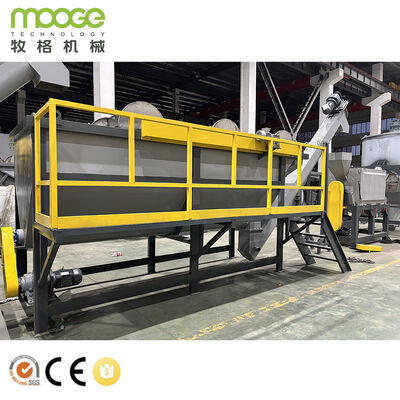 Voltage 380V50Hz Customizable Plastic Recycling Washing Line Electric Powersupply 304 Stainless Steel Washing System