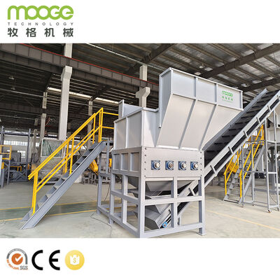 Plastic Recycling Washing Line Electric Powersupply 304 Stainless Steel Washing System