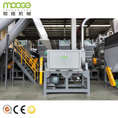 Electric Powersupply Waste Plastic Recycling Machine 380V50Hz Customizable Voltage Durable Plastic Waste Processing Equipment