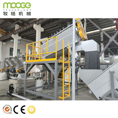 ABB Frequency Plastic Washing Line Machine Constructed from 304 Stainless Steel Ensuring Durability and Consistent Output