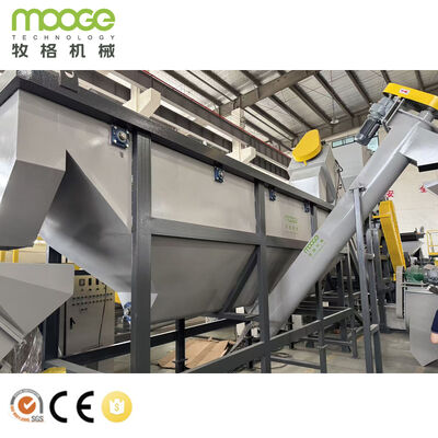 304 Stainless Steel PE PP Film Recycling Washing Line Plastic Film Crushing Washing Drying Production Line
