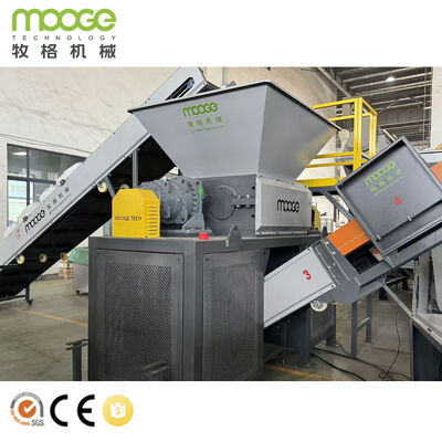 Double Shaft Shredder Machine for Plastic Recycling Waste Plastic Tire Wood Metal Drum Crushing
