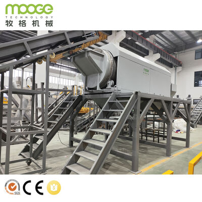 High Efficiency PET Bottle Automatic Crushing Washing Dewatering and Drying Production Line