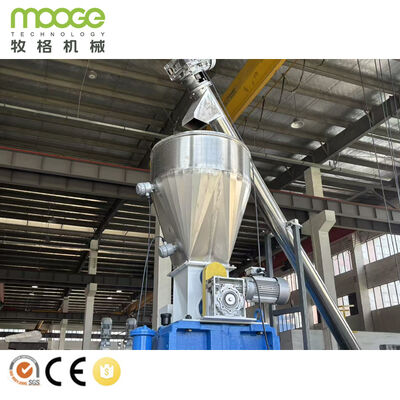 Recycled Waste PP PE Rigid Plastic Scraps Flakes Extrusion Pelletizing Line Hard Plastic Greanules