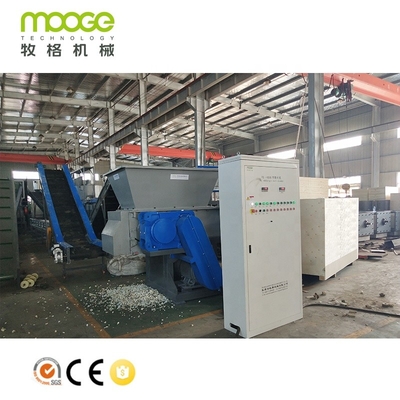 Máquina de trituración de trozos de plástico de un solo eje Granulador de 200 kg/h