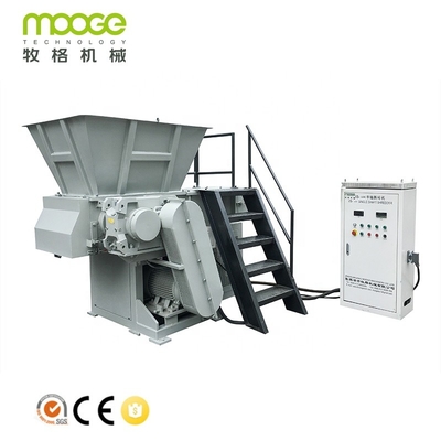 Trituradora de eje único para materiales de matriz grandes y residuos de bloques grandes Máquina de trituración duradera de alta eficiencia