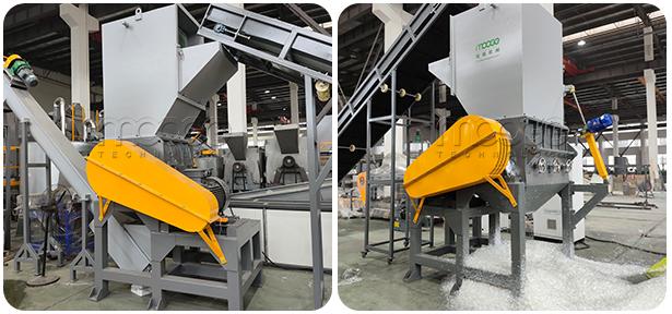 Líneas de trituración de residuos de máquinas de lavado y trituración de residuos 6