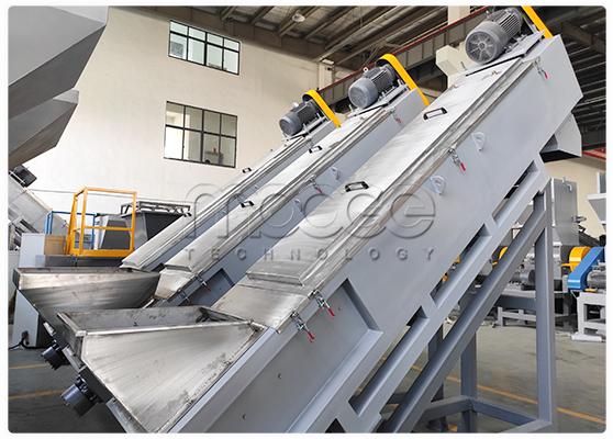 Líneas de trituración de residuos de máquinas de lavado y trituración de residuos 8