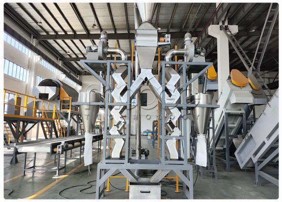 Líneas de trituración de residuos de máquinas de lavado y trituración de residuos 17