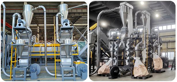 Líneas de trituración de residuos de máquinas de lavado y trituración de residuos 19